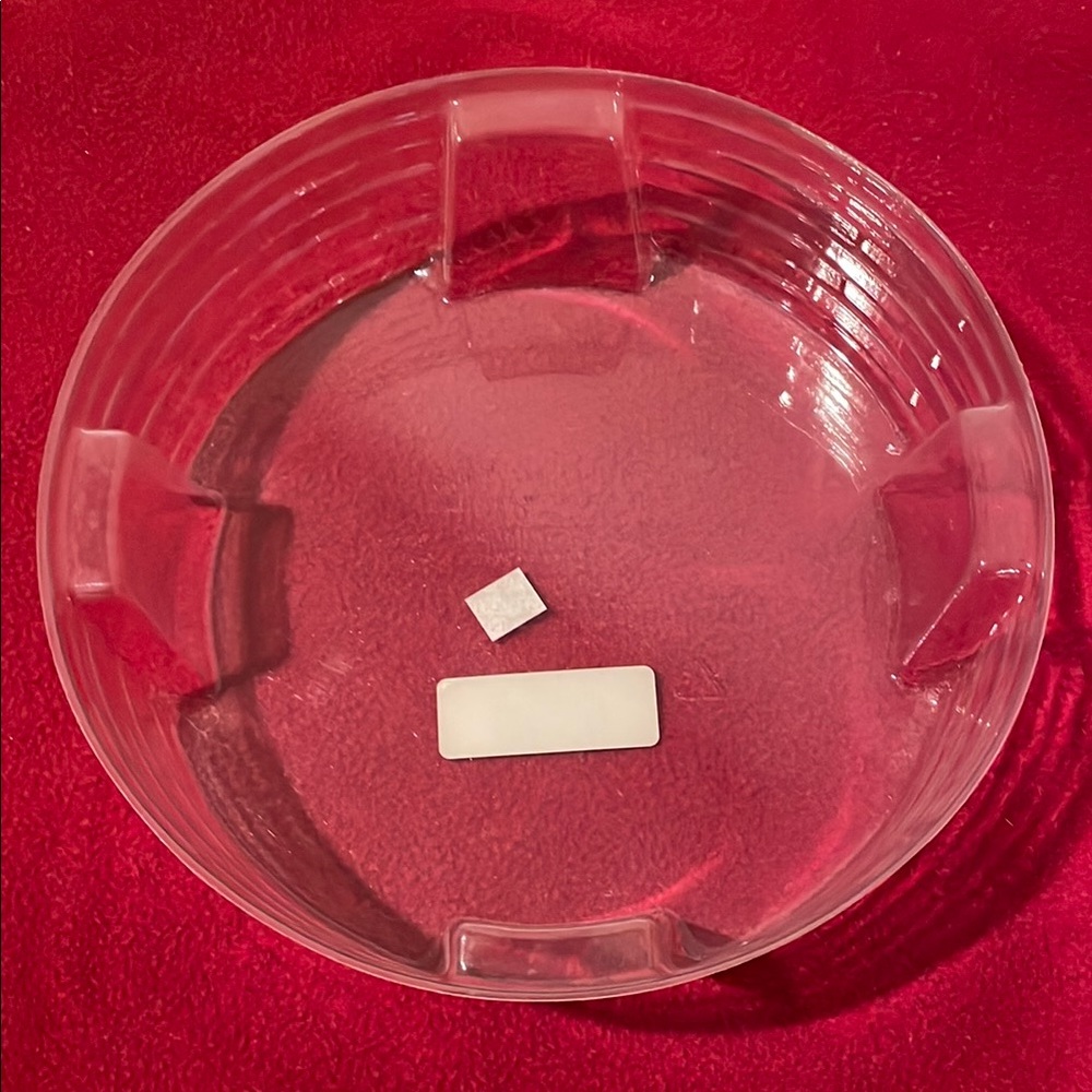 Longaberger Clear Plastic Bowl